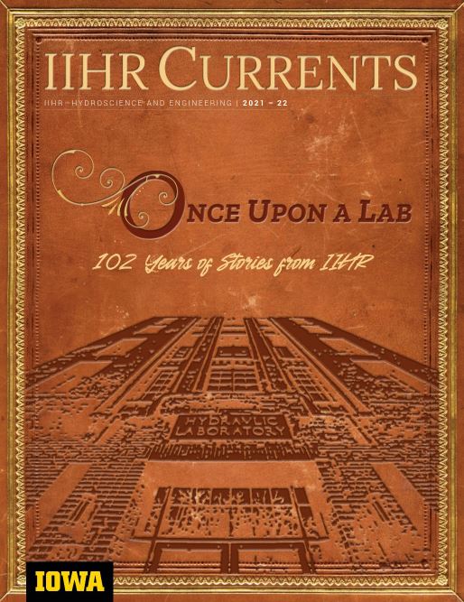 IIHR Currents 2021-22 cover