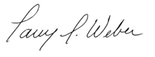 Larry's signature