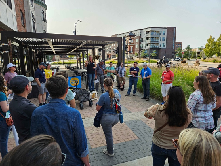 Coralville walking tour