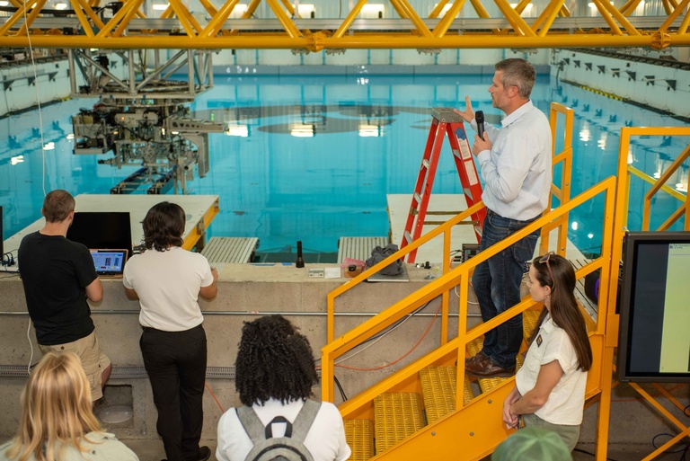 IIHR facilities tour 