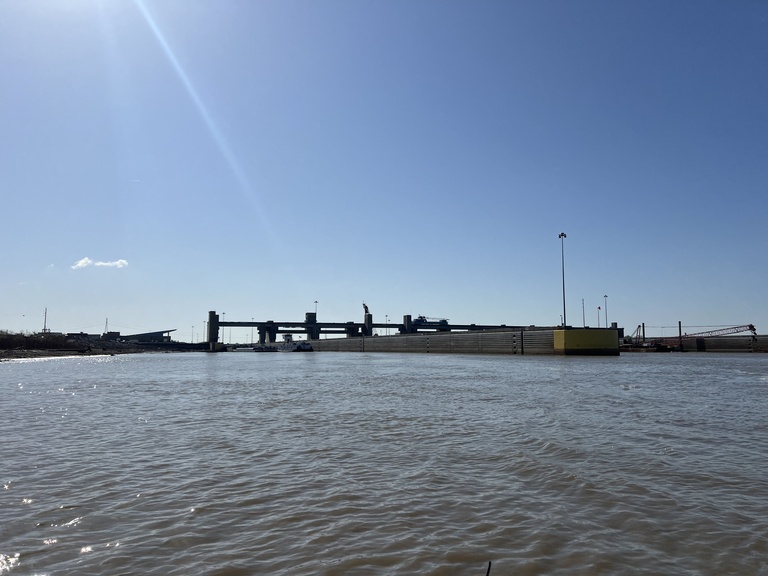 A view of Melvin Price Locks and Dam