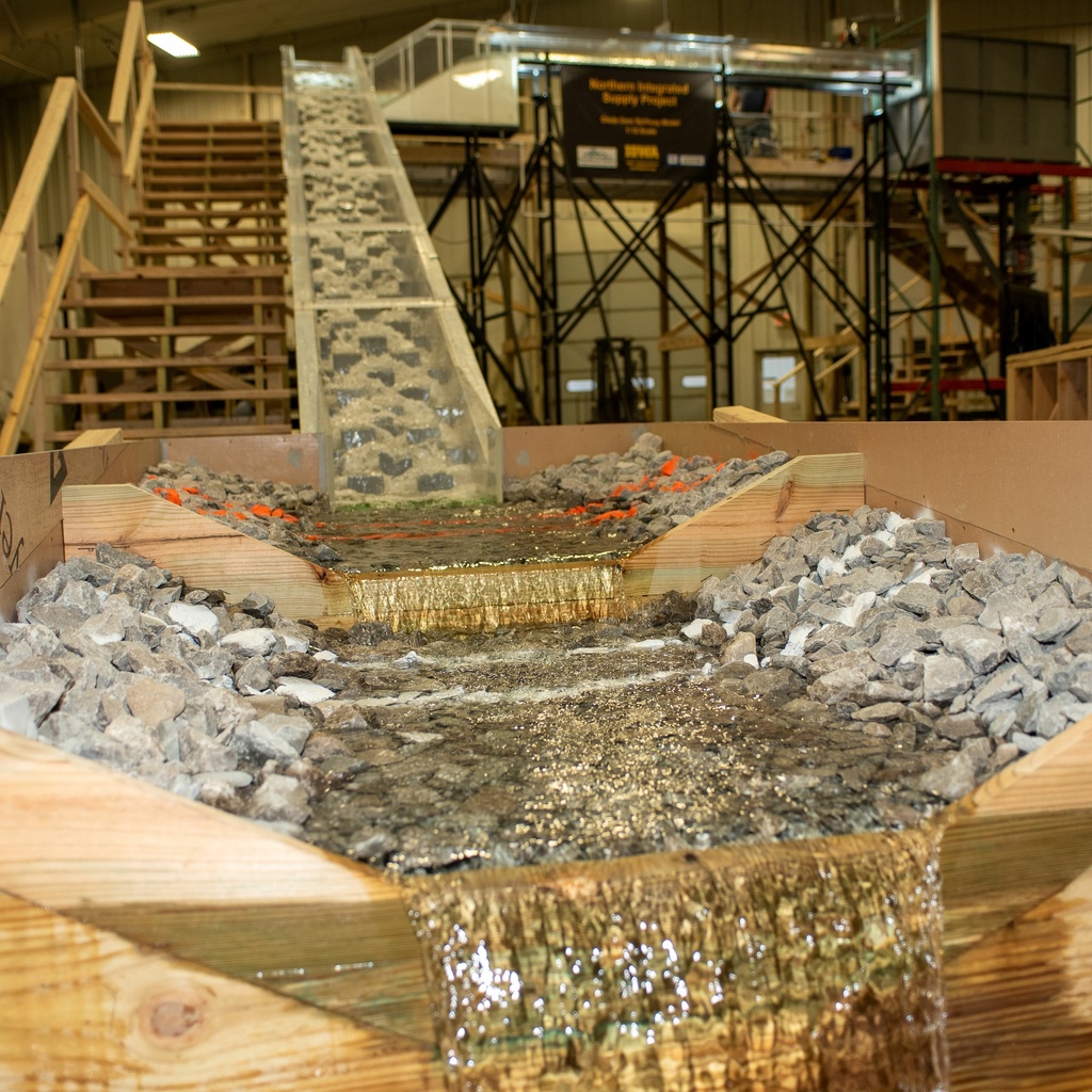 Glade dam model