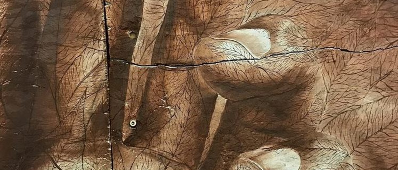 Artwork entitled "Hands as Rivers"