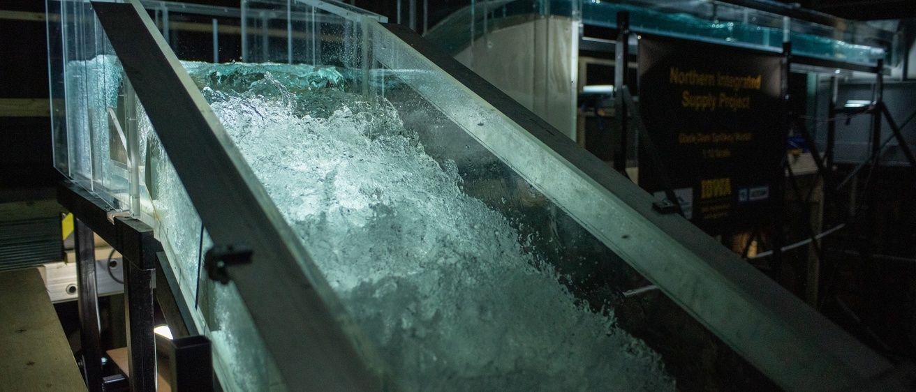 Glade dam model
