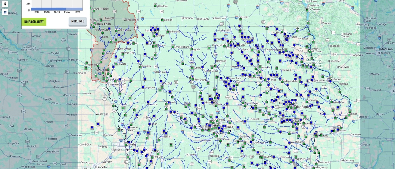 Northwest Iowa is a target area for more flood monitoring technology