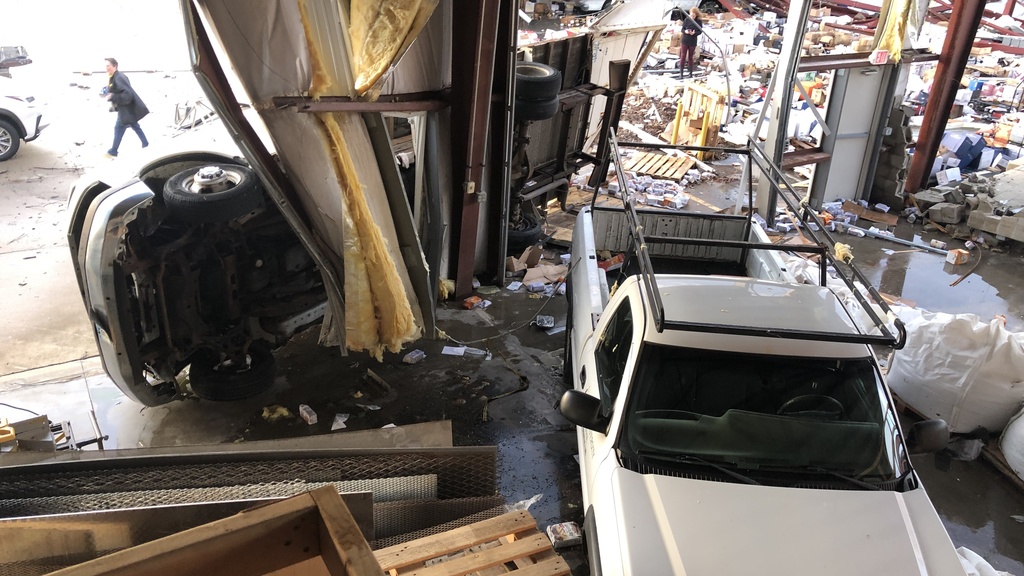 Tornado Damage in Lab