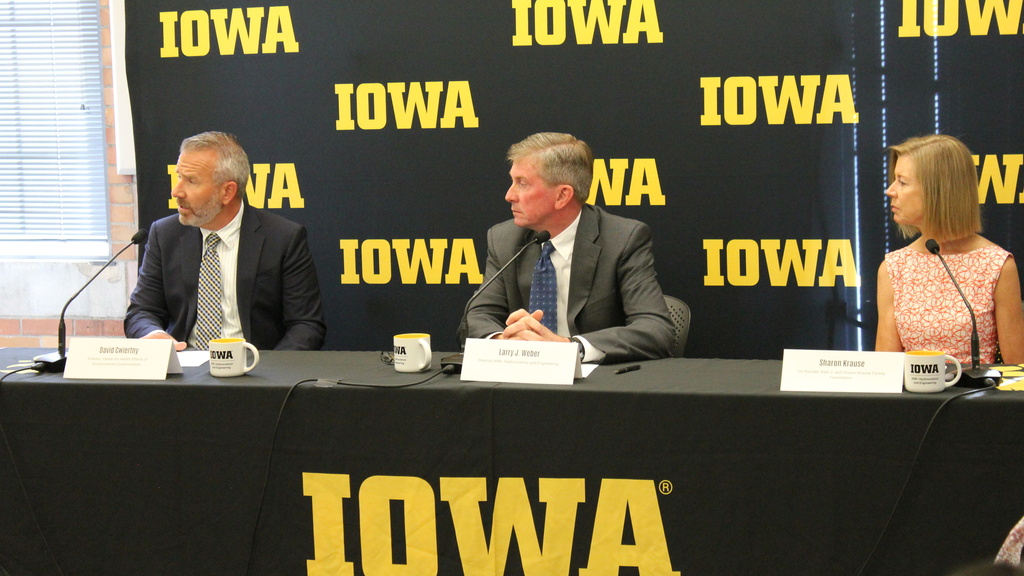 Press conference for Iowa INSIGHT